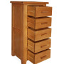 SHER-12 5 DRAWER WELLINGTON CHEST OPEN-W2