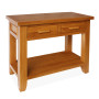 SHER-40 CONSOLE TABLE WITH 2 DRAWER CLOSED-W1