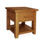 SHER-42 LAMP TABLE 1 DRAWER CLOSED-W1