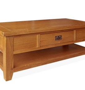 SHER-47 ONE DRAWER COFFEE TABLE CLOSED-M1