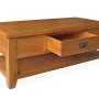 SHER-47 ONE DRAWER COFFEE TABLE OPEN-M2