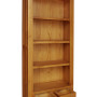 SHER-73 BOOKCASE 1,8M WITH 2 DRAWERS OPEN-M2
