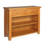 SHER-75 BOOKCASE 0.91M WITH 2 DRAWERS CLOSED-W1
