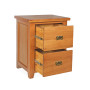 SHER-89 2 DRAWER FILING CABINET OPEN-M2